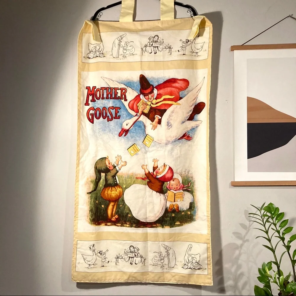 Mother Goose Nursery Rhyme Hanging Tapestry Art